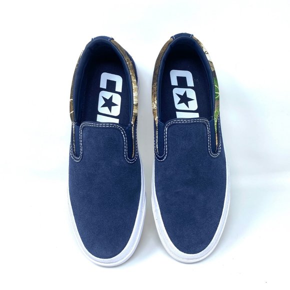 💖MEGA SALE💖CONVERSE Women's ONE STAR CC SLIP Obsidian Blue Canvas 168666C - Picture 5 of 9